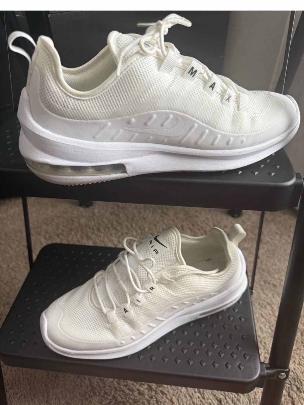 Nike Women's All-White Air Max Low Runner Sneakers